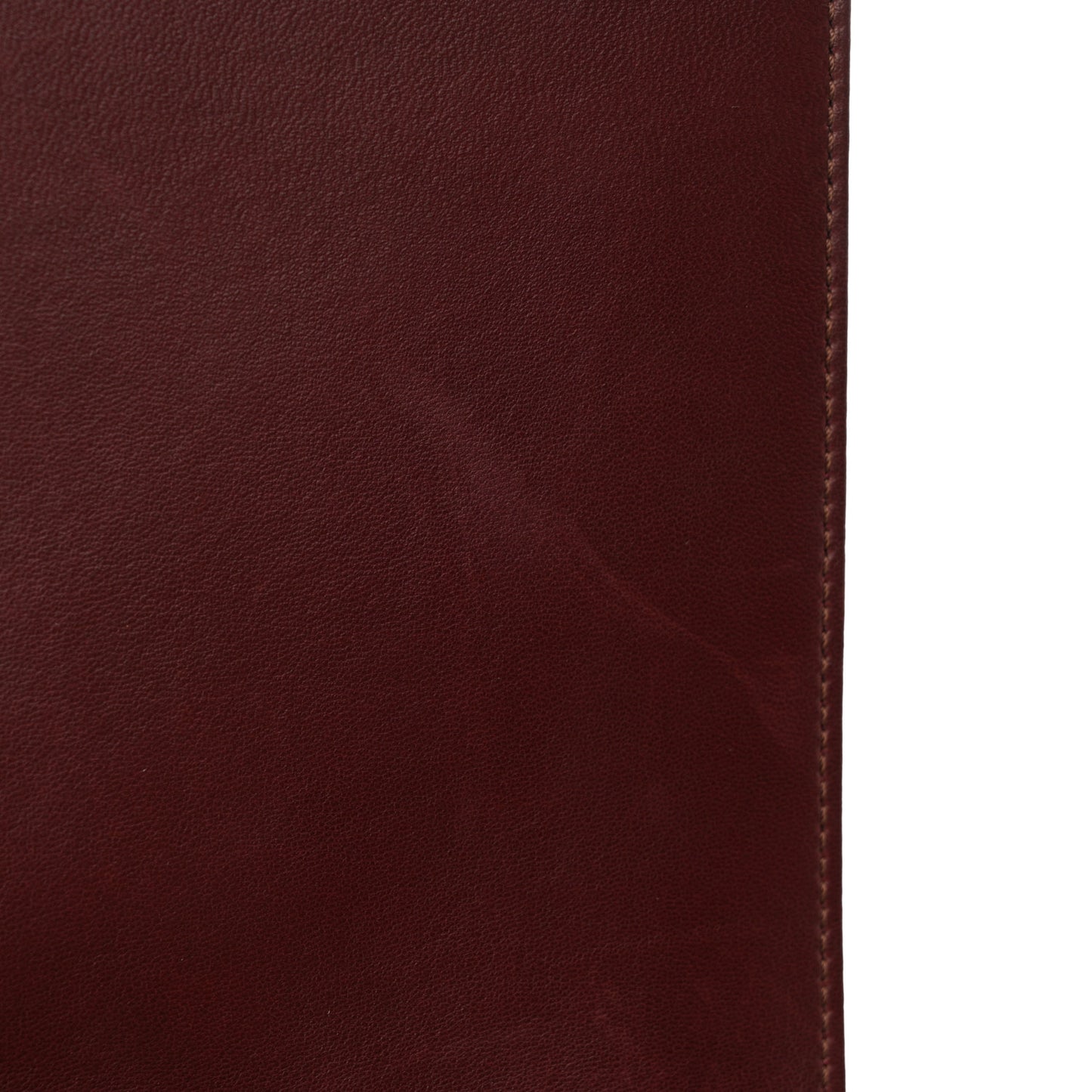 Lambskin Quilted Large Boy Flap Dark Red