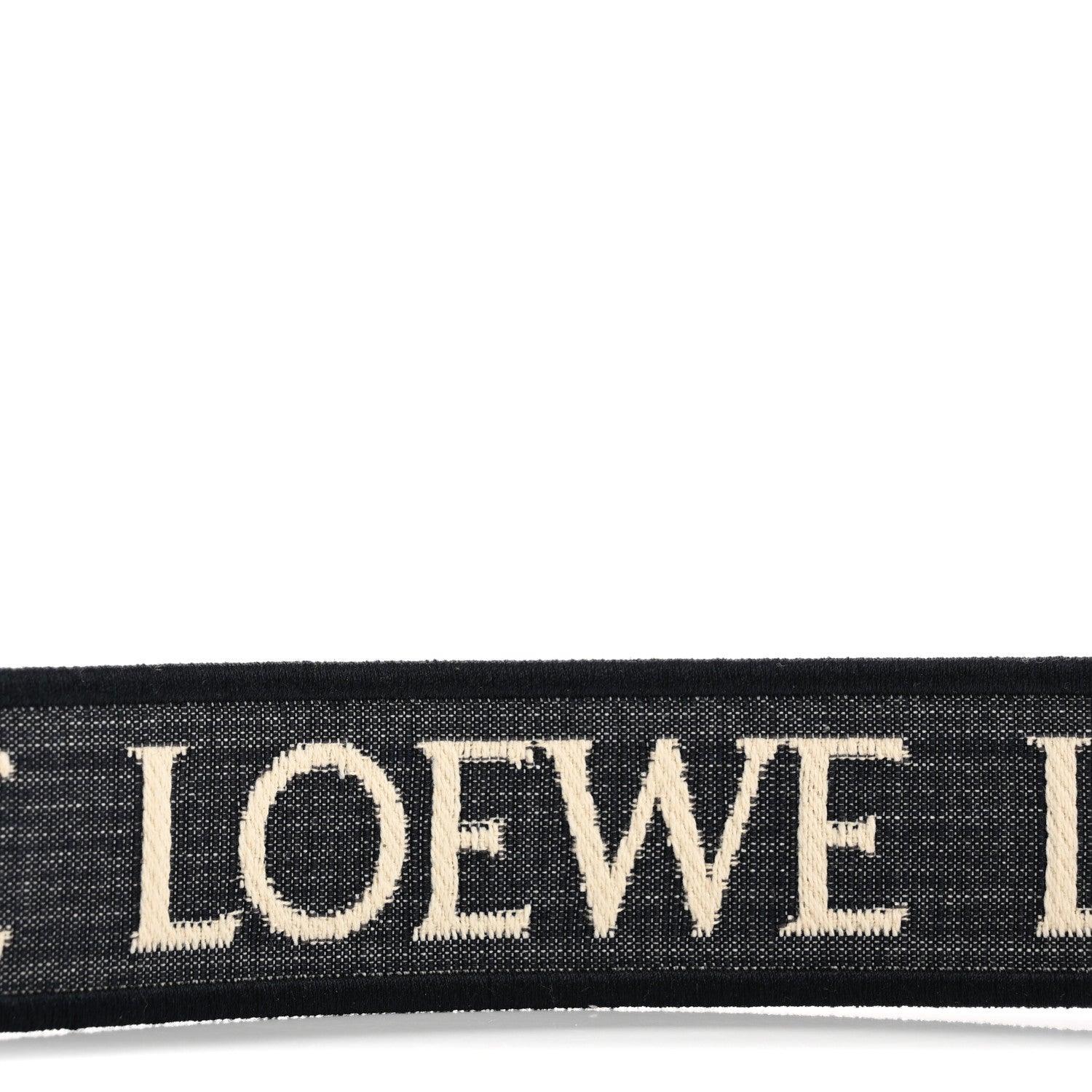 Loewe Calfskin Jacquard Anagram Strap Deep Navy 6 of 9