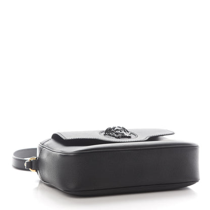 Versace Grained Calfskin Medusa Camera Bag Black 3 of 7