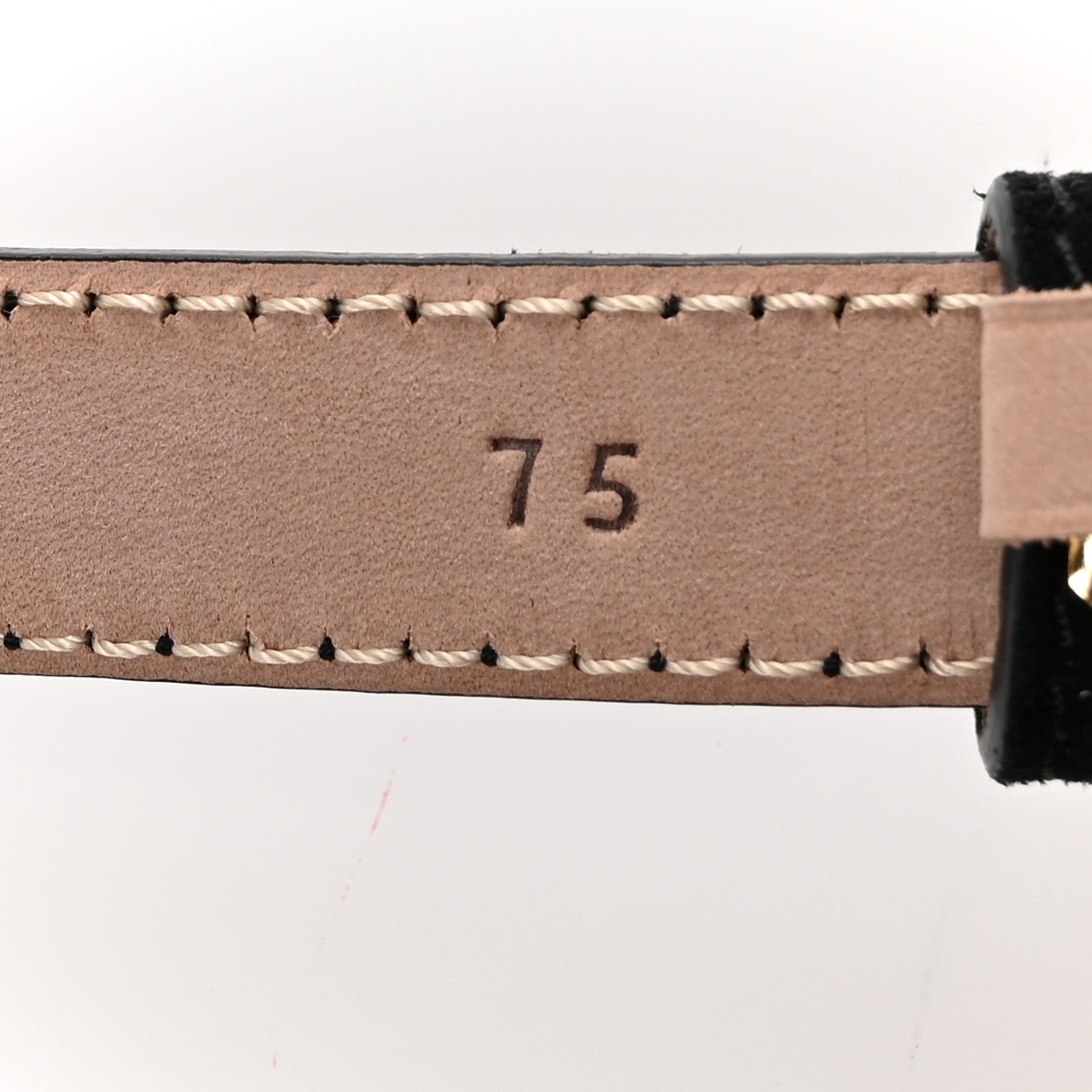 Khaite Suede Julius Belt 75 30 Black 6 of 7