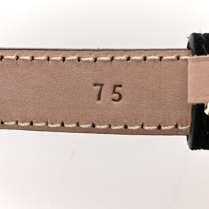 Khaite Suede Julius Belt 75 30 Black 6 of 7