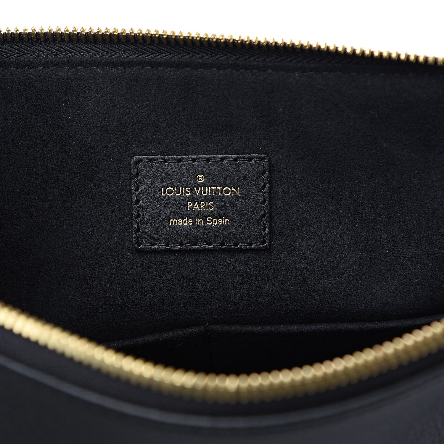 Louis Vuitton Empreinte V Tote MM Black 5 of 8