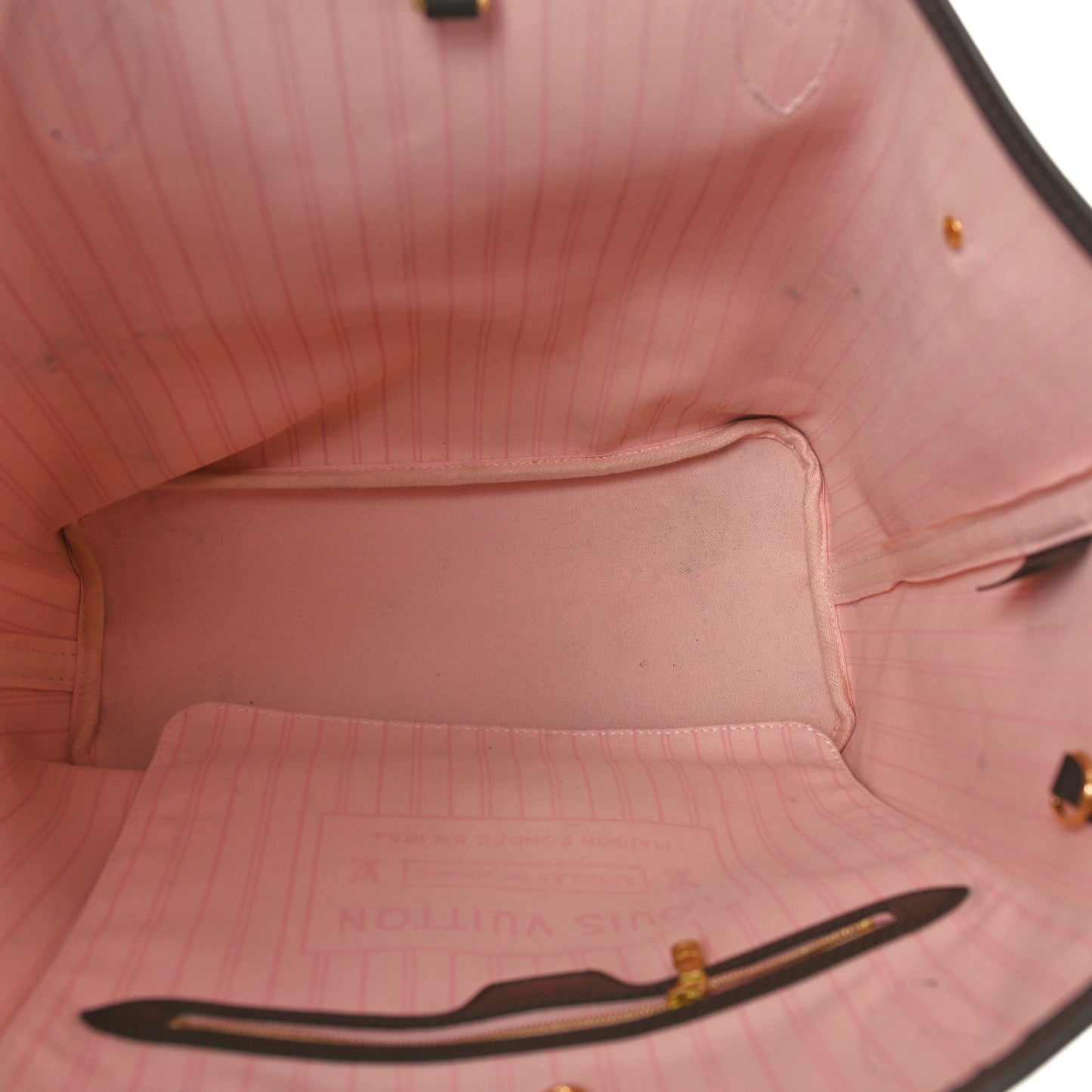 Damier Ebene Neo Neverfull MM Rose Ballerine