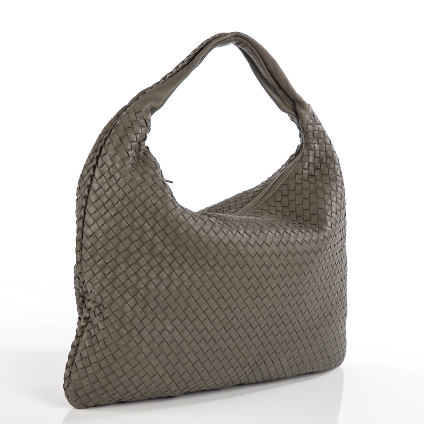 Nappa Intrecciato Maxi Veneta Hobo Shadow
