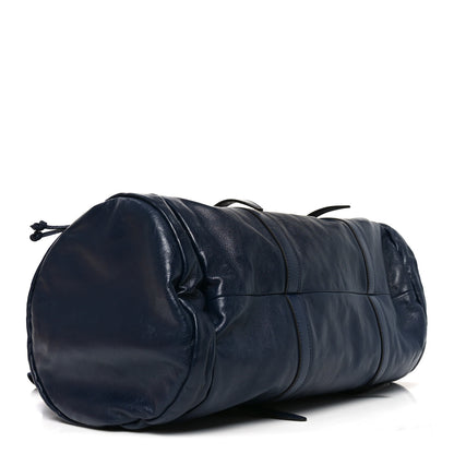 Gucci Piuma Lux Energy Monochrome Double G Duffle Bag Blue 4 of 10