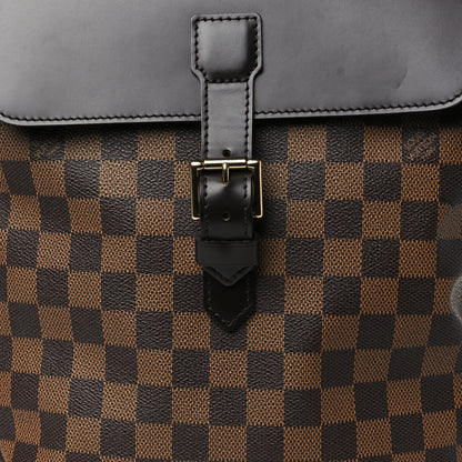 Louis Vuitton Damier Ebene Soho Backpack 7 of 9