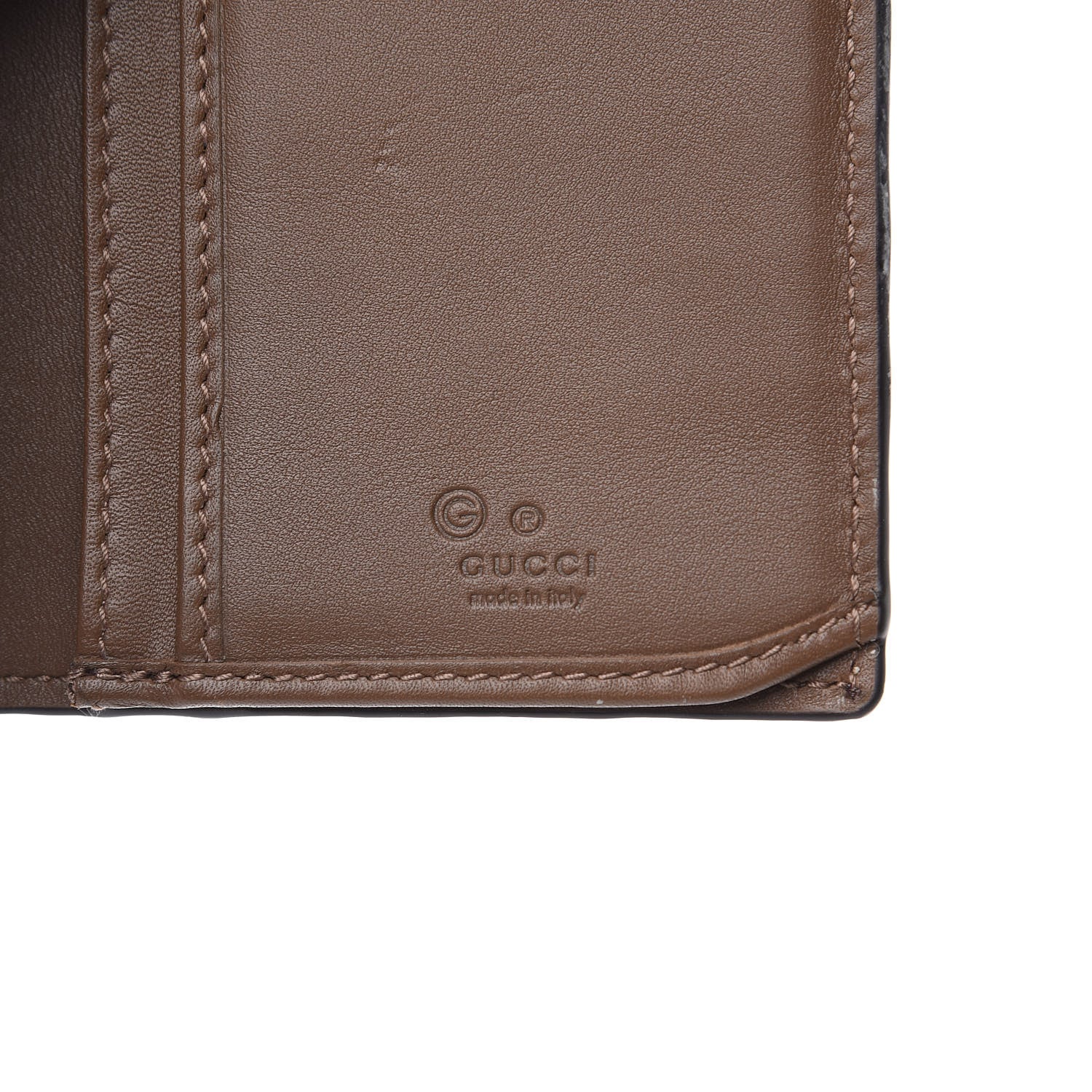 Gucci Microguccissima Bi-Fold Organizer Wallet Acero 5 of 11