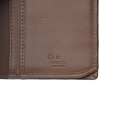 Gucci Microguccissima Bi-Fold Organizer Wallet Acero 5 of 11