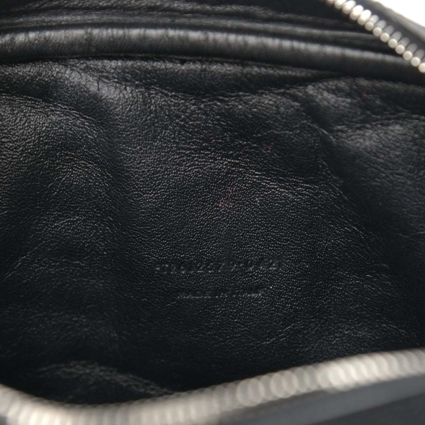 Grain De Poudre Matelasse Monogram Mini Lou Camera Bag Asphalt