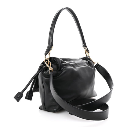 Fendi Nappa Medium Mamma Baguette Black 2 of 9
