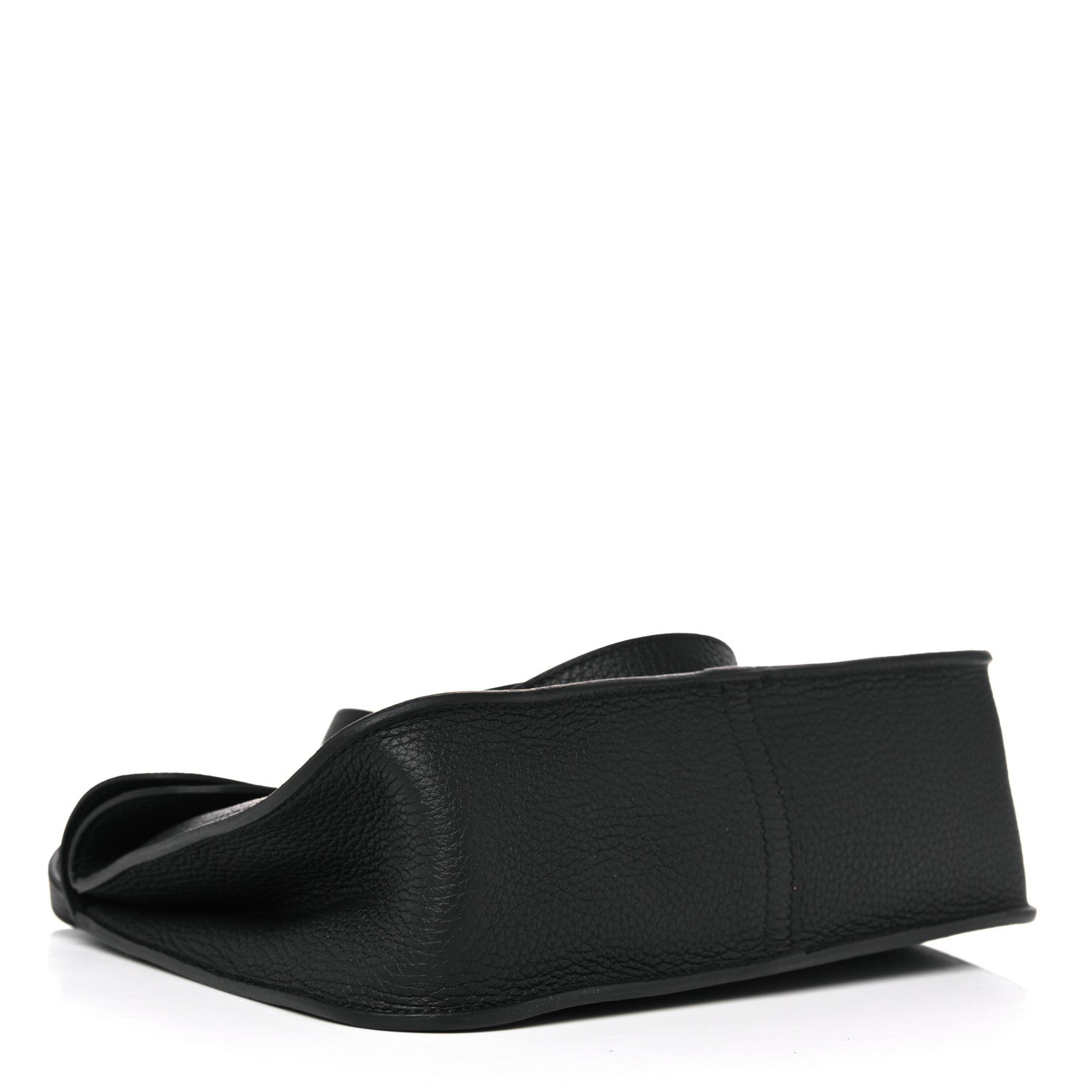 Hermes Taurillon Clemence Halzan 25 Black 3 of 11