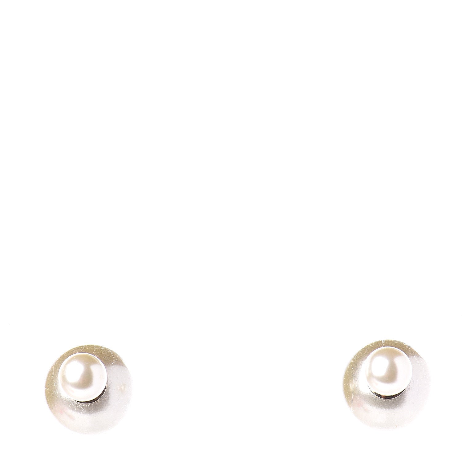 Christian Dior Pearl Mise En Dior Tribal Earrings 1 of 5