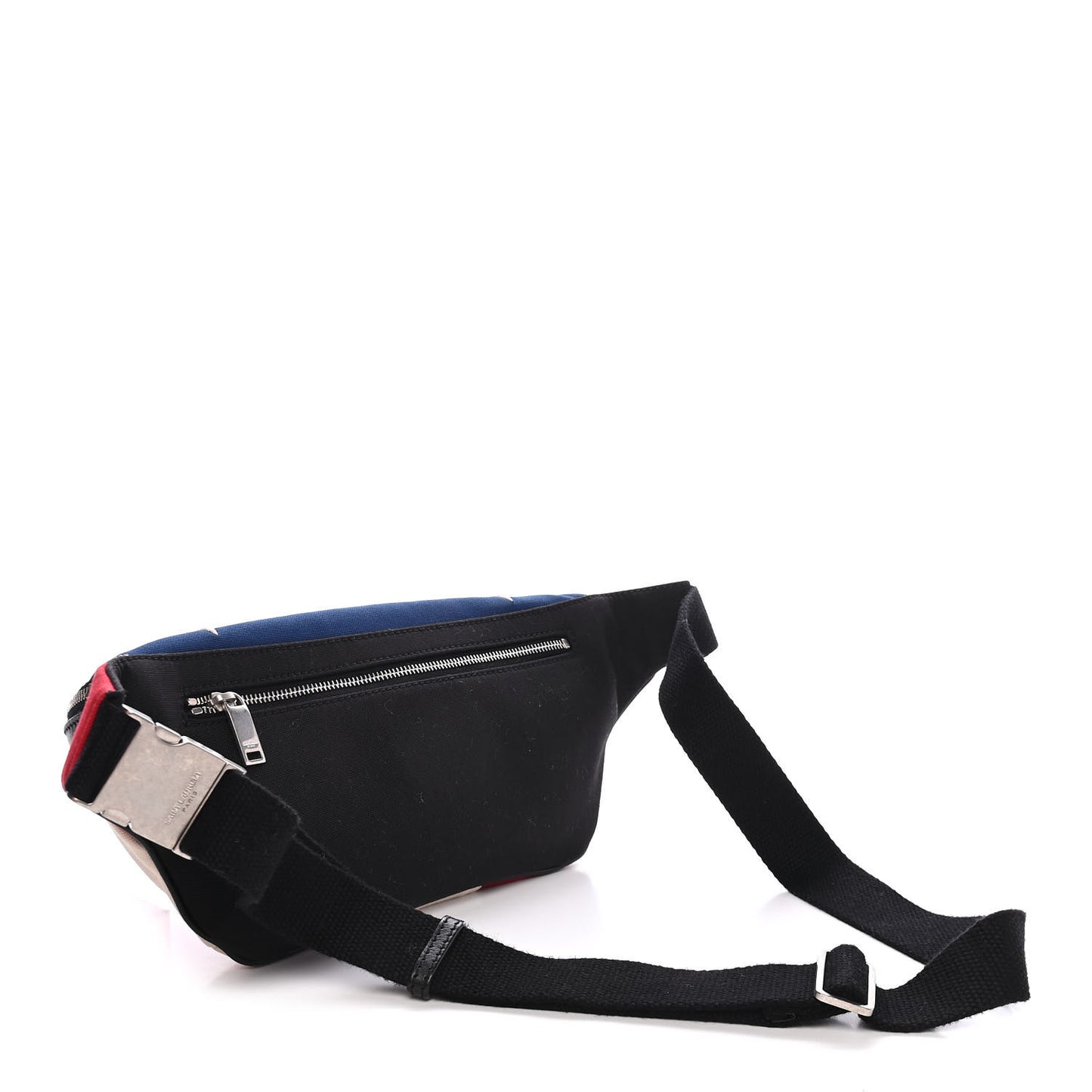 Canvas Classic Belt Bag Red Blue White