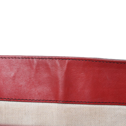 Gucci Guccissima Large Emily Chain Shoulder Bag Red 12 of 20