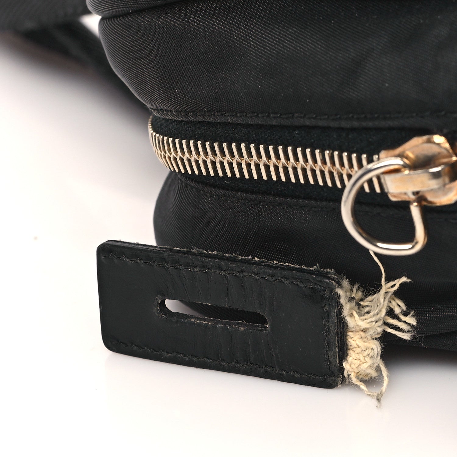 Prada Tessuto Nylon Shoulder Bag Black 12 of 13