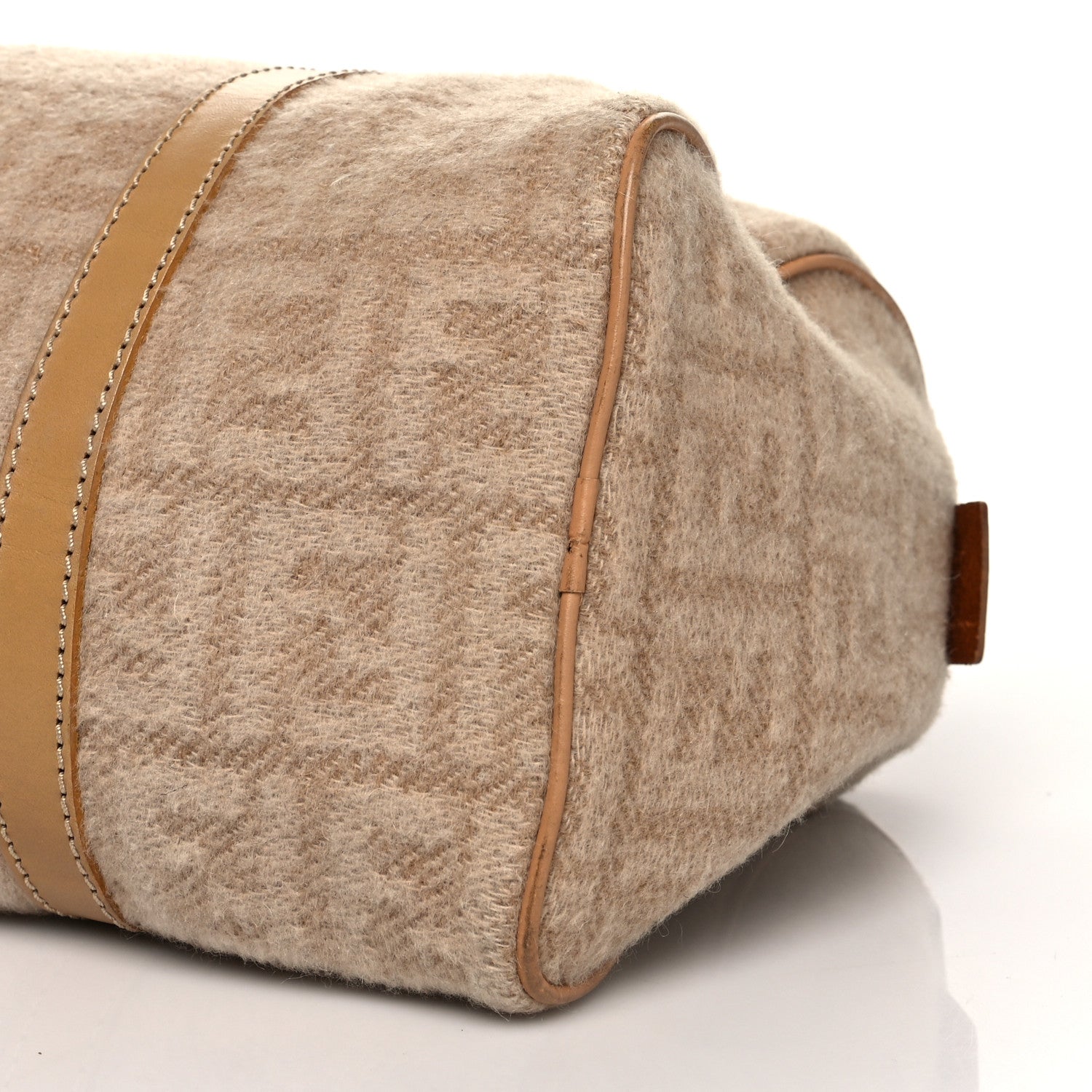 Fendi Wool Zucca Boston Beige 9 of 11