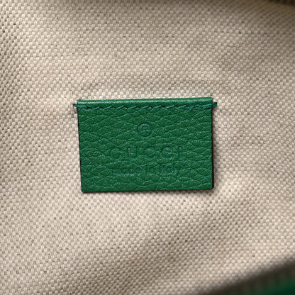 Gucci Grained Calfskin Logo Belt Bag Green 5 of 12