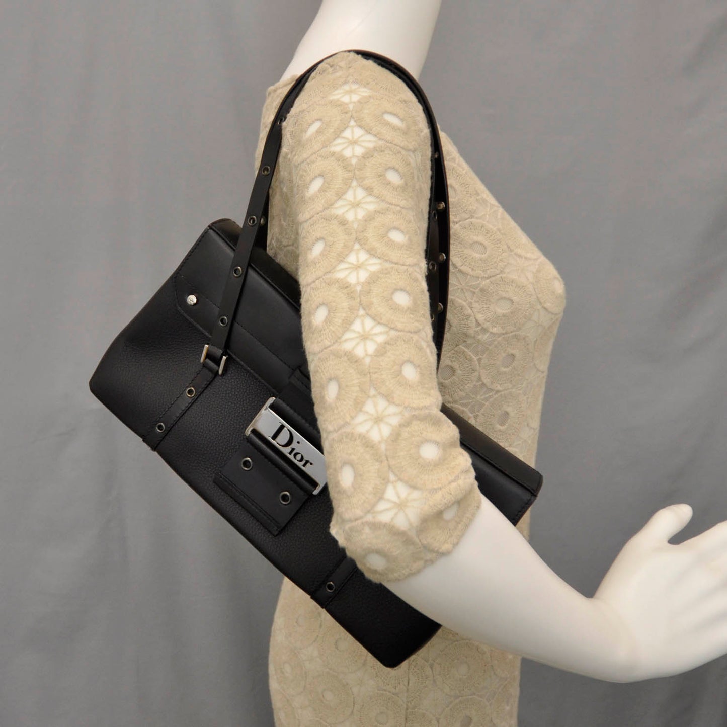 Leather Street Chic Bag Black
