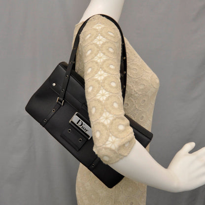 Christian Dior Leather Street Chic Bag Black 2 of 11