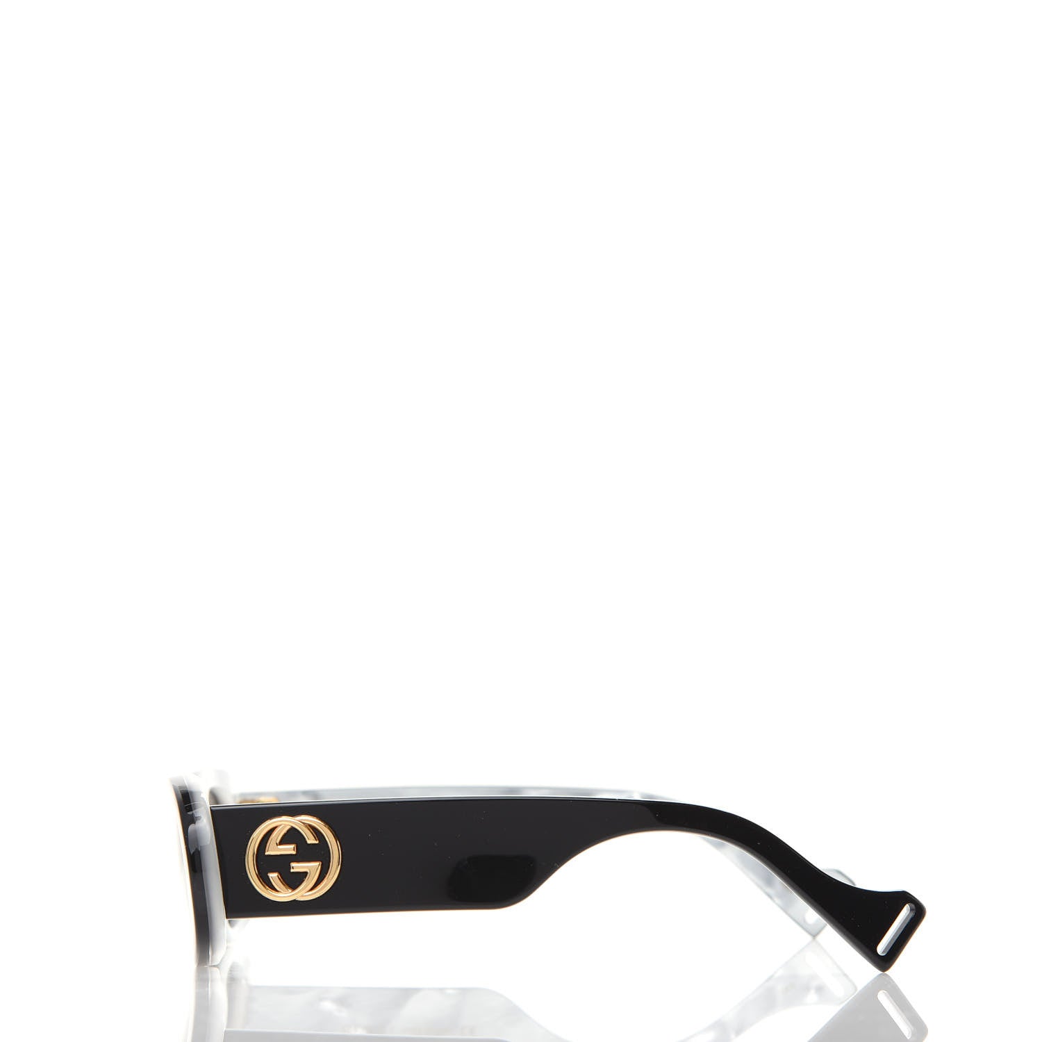 Gucci Acetate Oval Sunglasses GG0517S Black 3 of 8