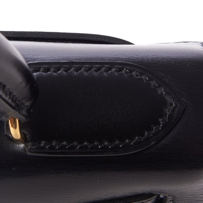 Hermes Box Kelly Sellier 28 Black 10 of 36
