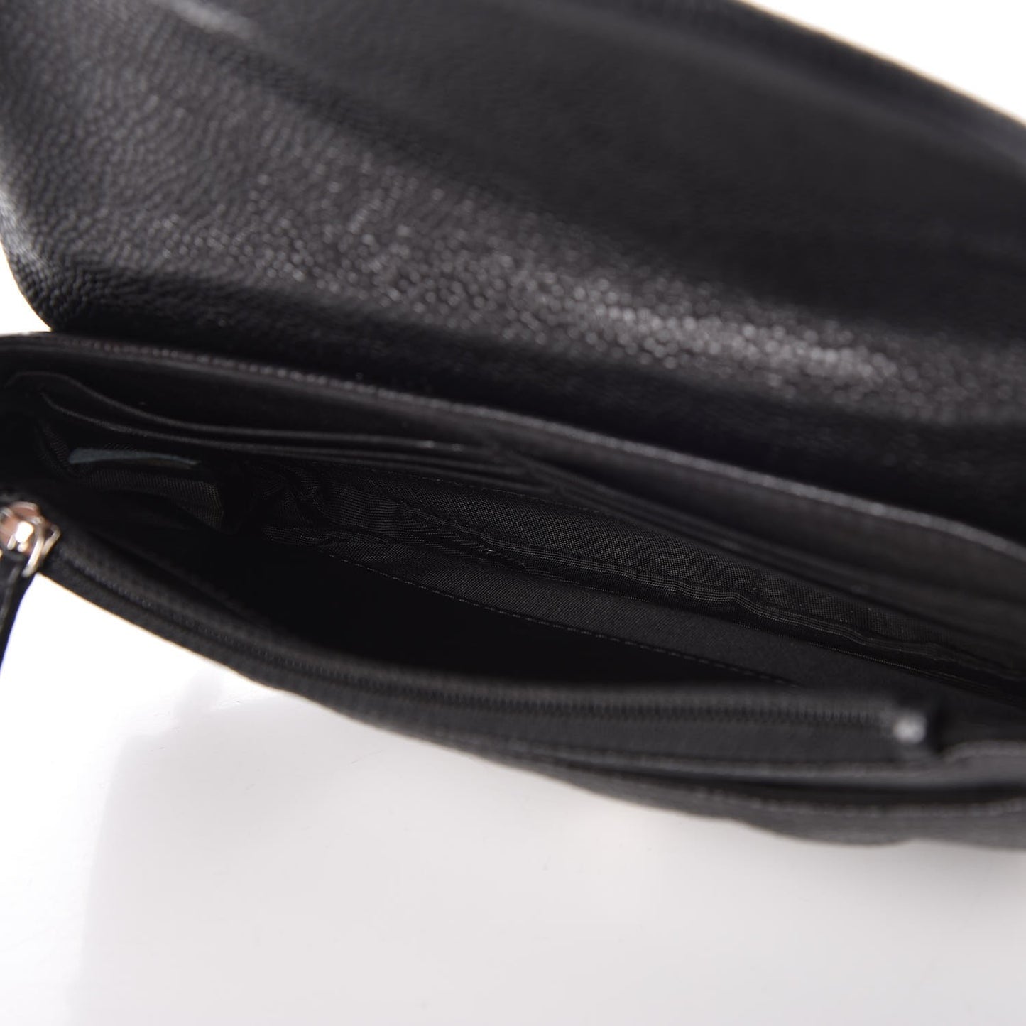 Caviar Half Moon Wallet On Chain WOC Black