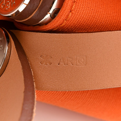 Hermes Toile Cabag 32 Orange 6 of 12