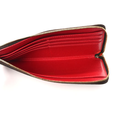 Louis Vuitton Damier Ebene Complice Trunks and Bags Wallet Red 5 of 8
