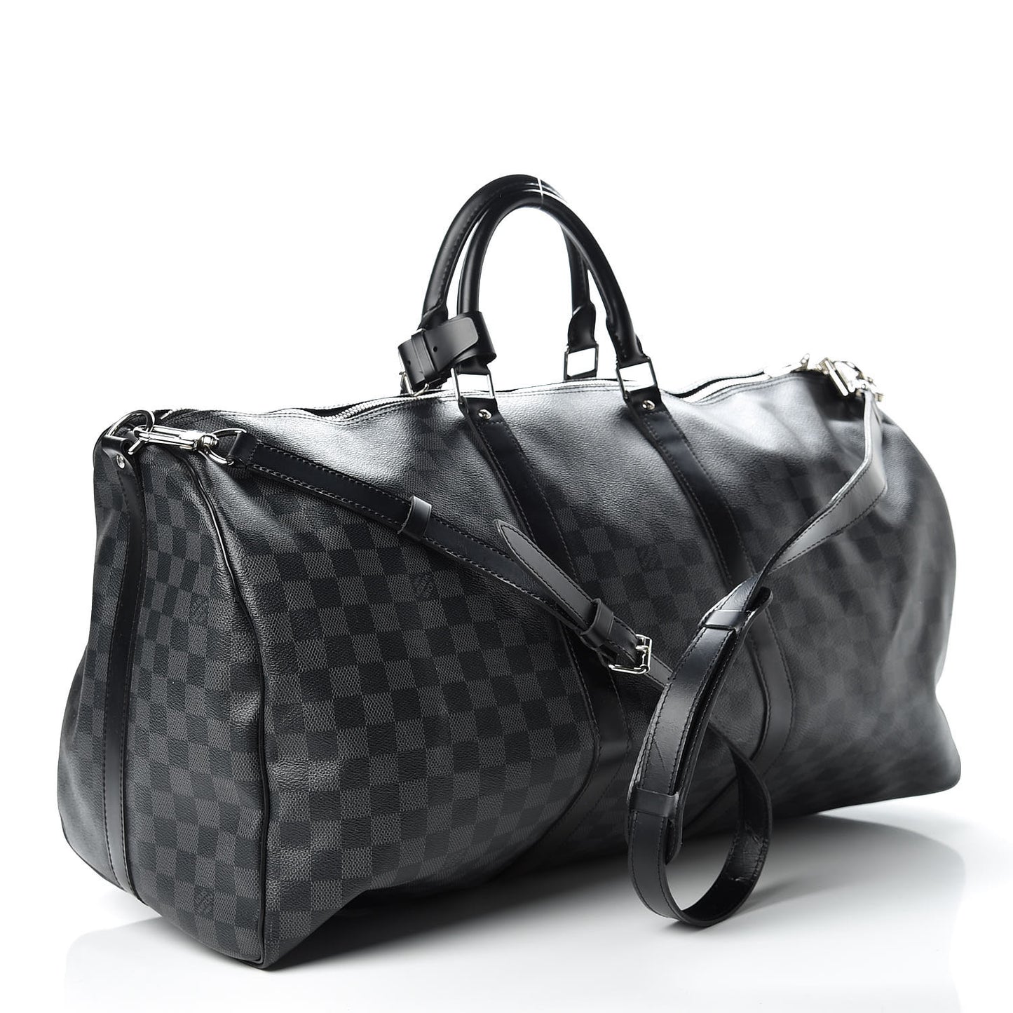 Damier Graphite Keepall Bandouliere 55