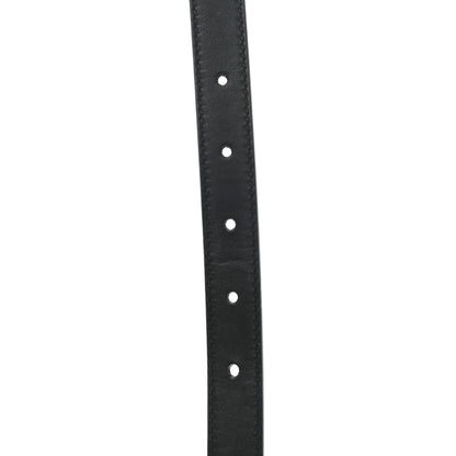 Gucci Calfskin Double G 20mm Belt 85 34 Black 4 of 5