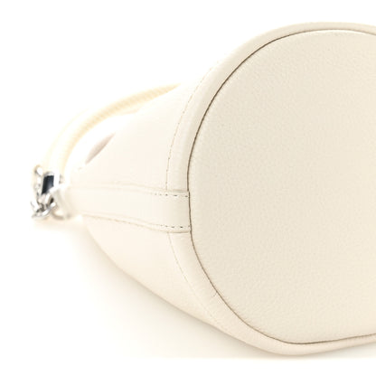 Marc Jacobs Grained Calfskin The Bucket Bag Cotton 10 of 11