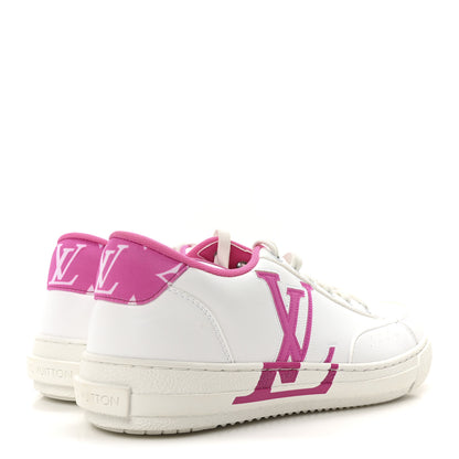 Louis Vuitton Calfskin Charlie Sneaker 38 Magenta 5 of 8