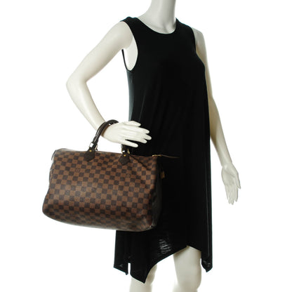 Louis Vuitton Damier Ebene Speedy 35 5 of 12