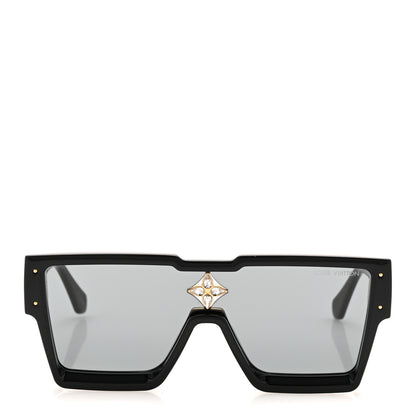 Louis Vuitton Acetate Swarovski Crystal Cyclone Sunglasses Z1578W Black 2 of 8