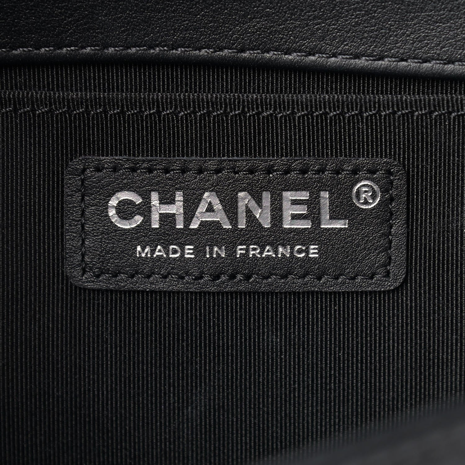 Chanel Calfskin Quilted Medium Boy Flap So Black 5 of 11