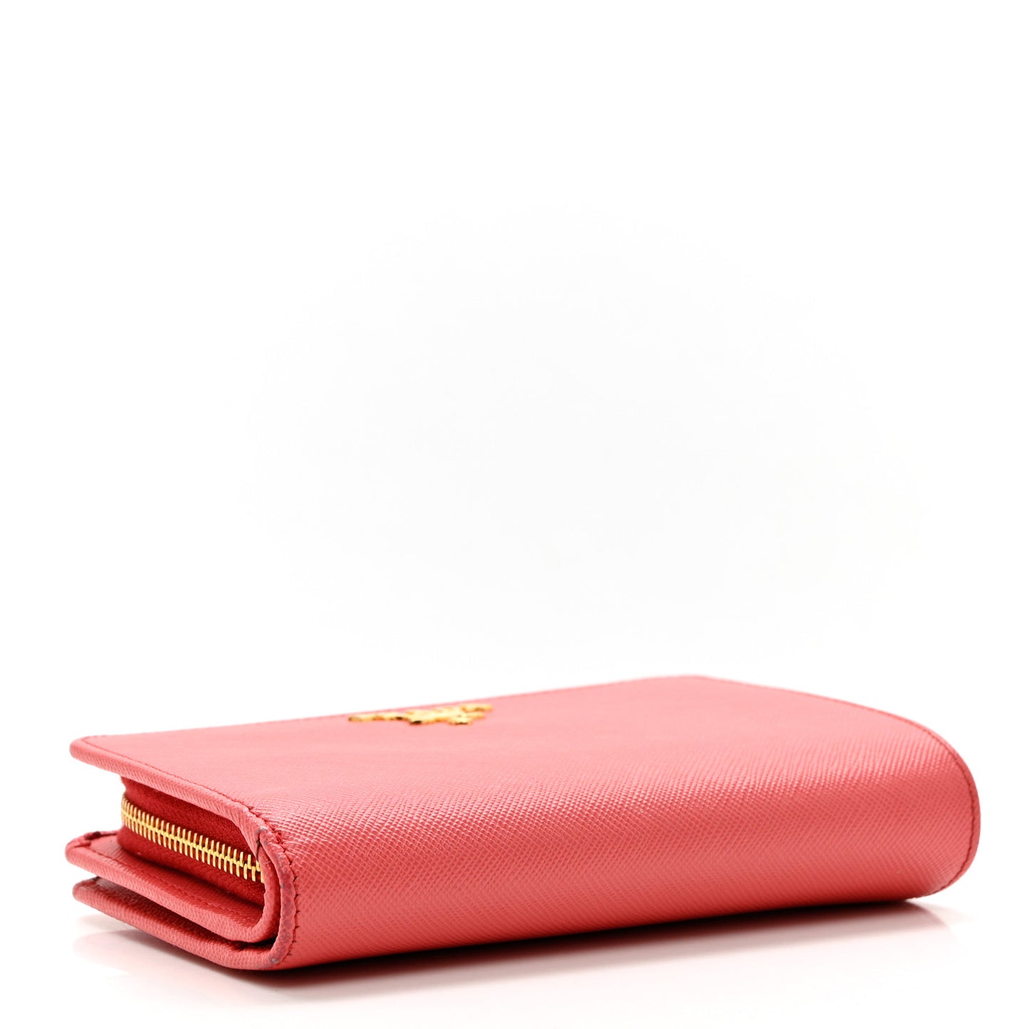 Saffiano Metal Compact Wallet Rubinho