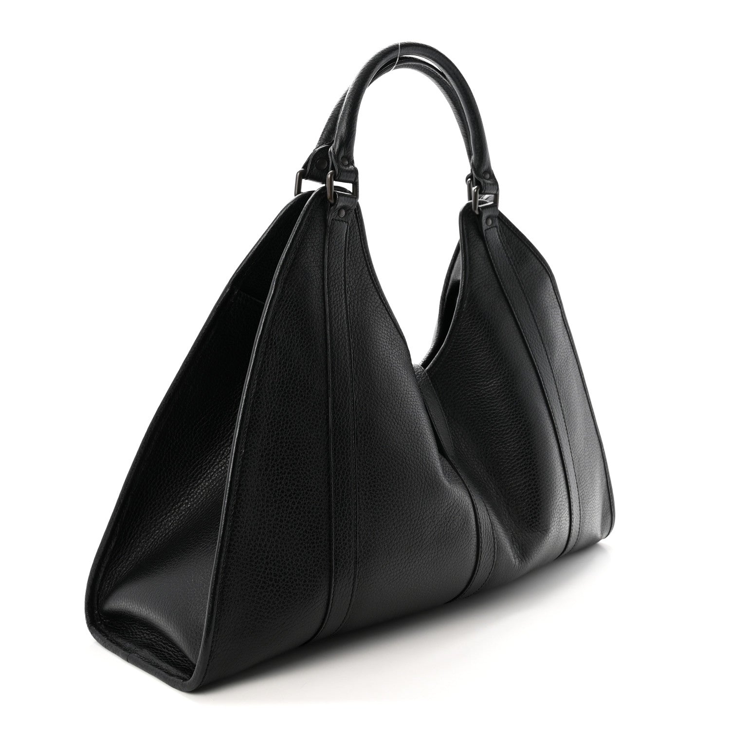 Gucci Pebbled Calfskin Large Joy Shoulder Bag Black 3 of 10