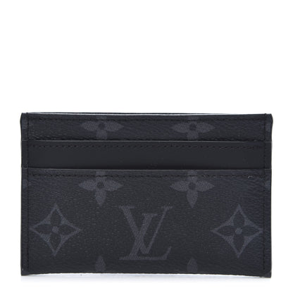 Louis Vuitton Monogram Eclipse Porte-Cartes Double Card Holder 1 of 8
