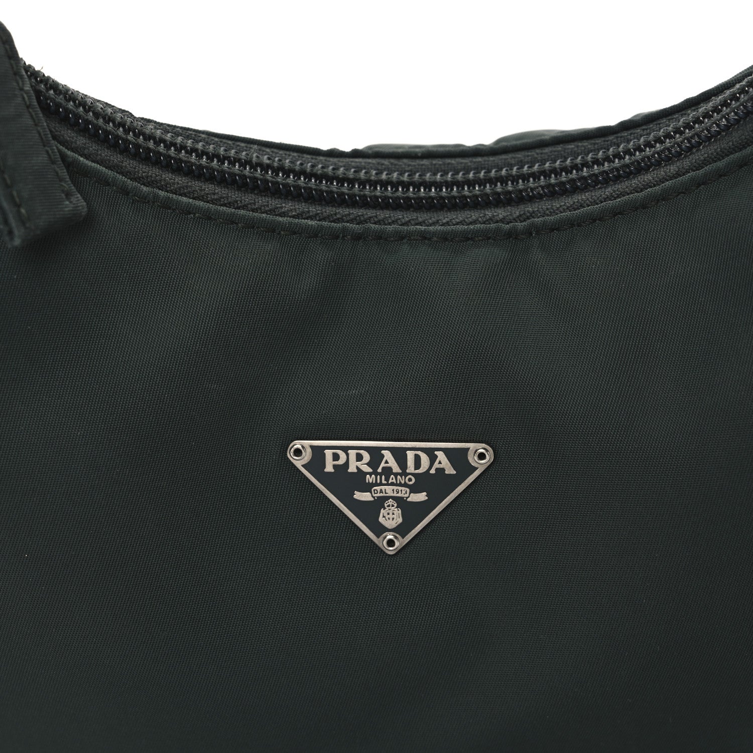 Prada Nylon Mini Shoulder Bag Smeraldo 7 of 9