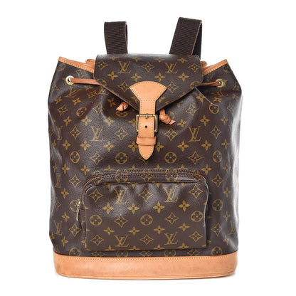 Louis Vuitton Monogram Montsouris GM Backpack 1 of 10