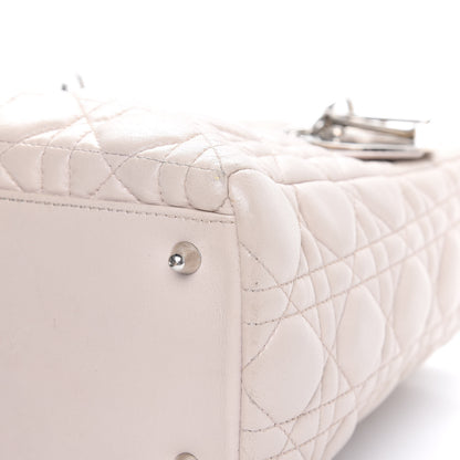 Christian Dior Lambskin Cannage Medium Lady Dior Light Pink 19 of 20