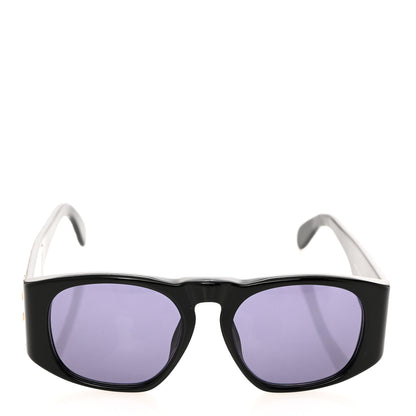 Chanel Acetate Quilted Sunglasses 01450 Black 2 of 6