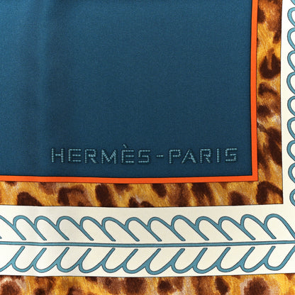 Hermes Silk Selle d'Officier En Grande Tenue Scarf 90 4 of 6