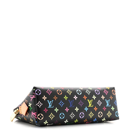 Louis Vuitton Monogram Multicolor Cosmetic Pouch Black Grenade 4 of 7