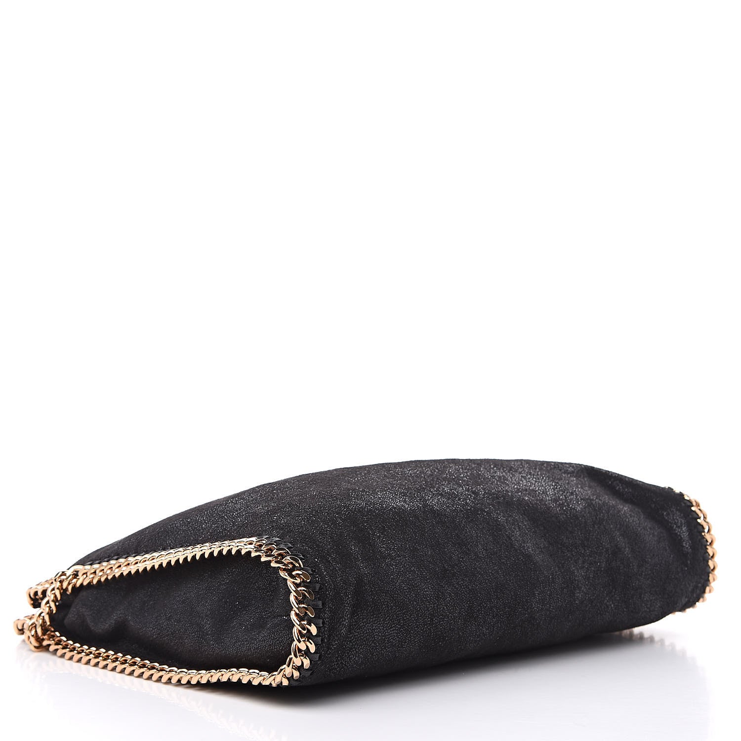 Stella McCartney Shaggy Deer Falabella Fold Over Tote Black 4 of 9