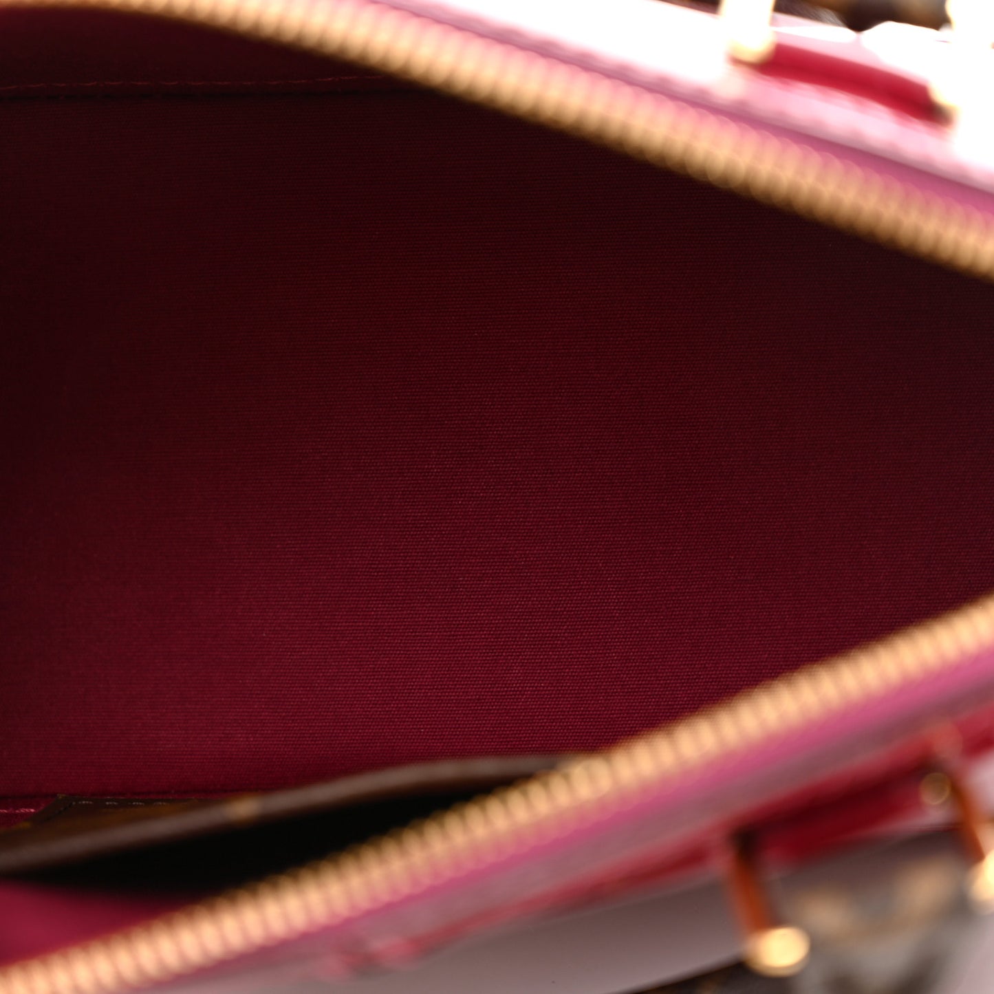 Patent Monogram Alma BB Magenta