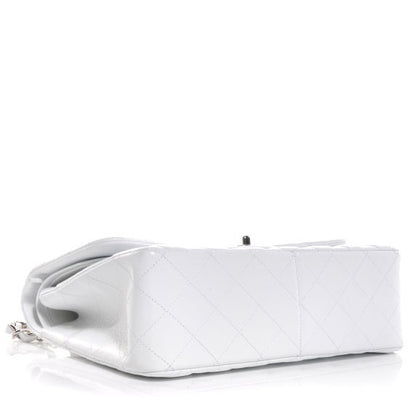 Chanel Caviar Jumbo Double Flap White 4 of 9
