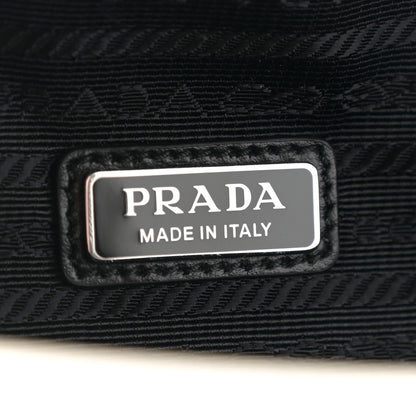 Prada Saffiano Triangle Shoulder Belt Bag White 6 of 9