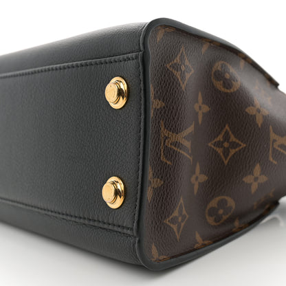 Louis Vuitton Calfskin Monogram On My Side PM Black 9 of 9