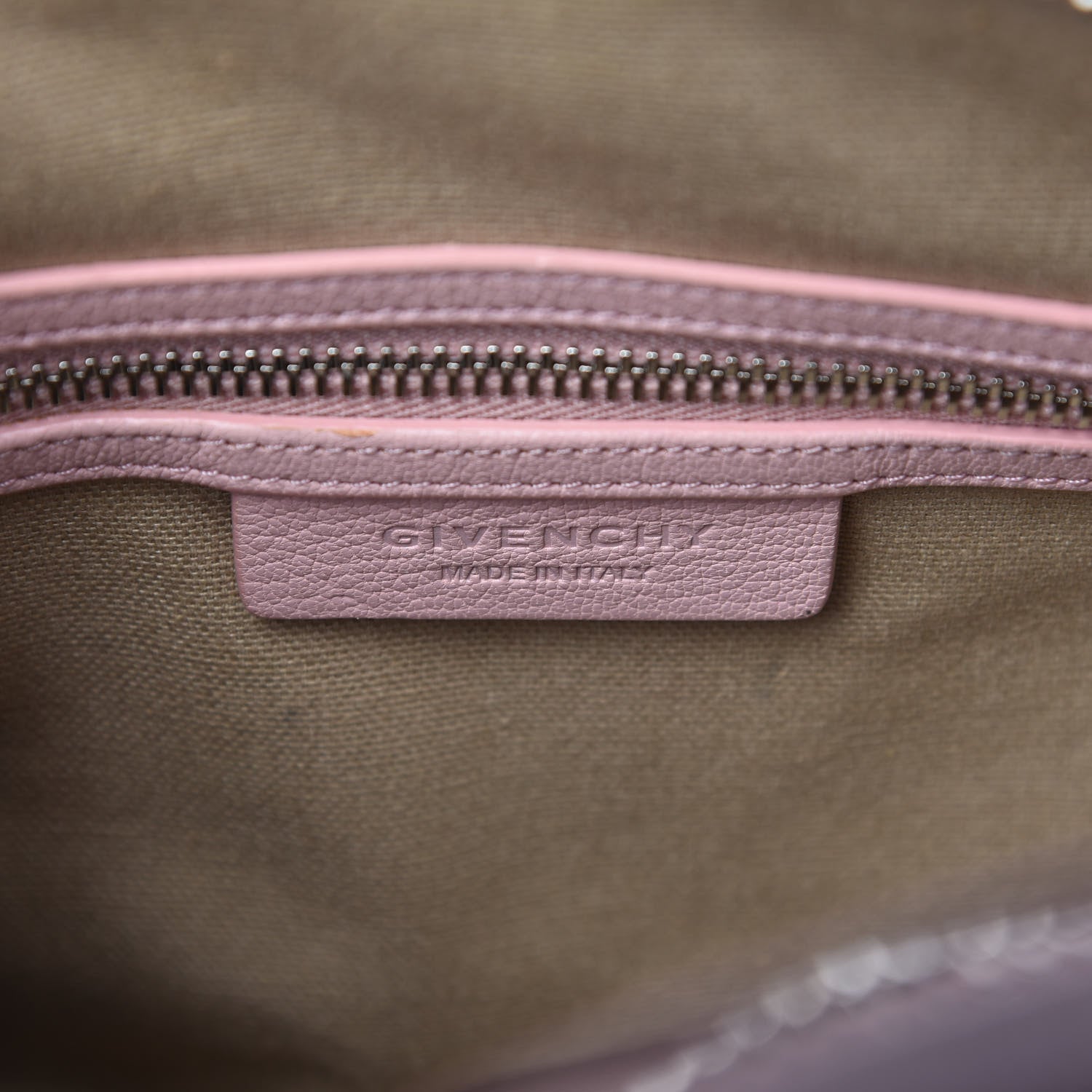 Givenchy Sugar Goatskin Mini Antigona Pale Pink 8 of 10